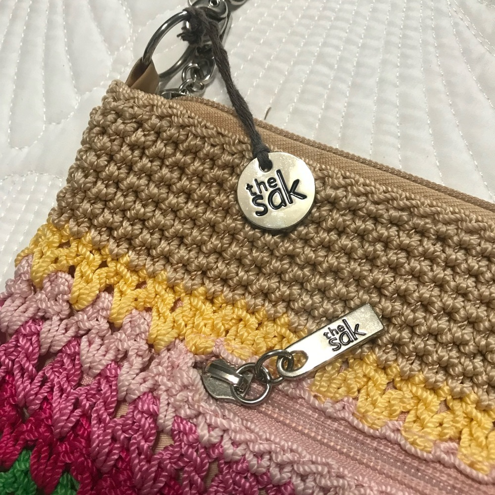 The Sak Rainbow crocheted crossbody bag - Picture 2 of 8